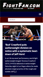 Mobile Screenshot of fightfan.com